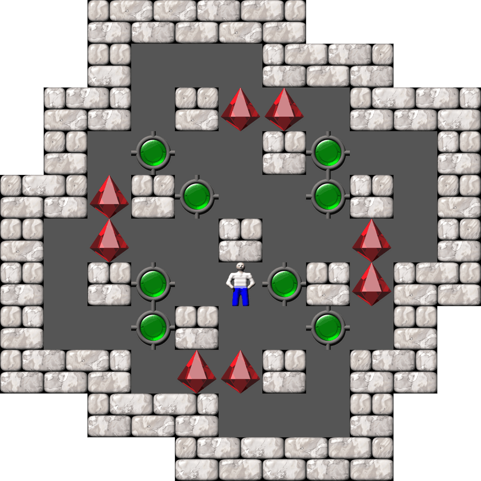 Sokoban Tertius gradus ad Olympo 1 level 15